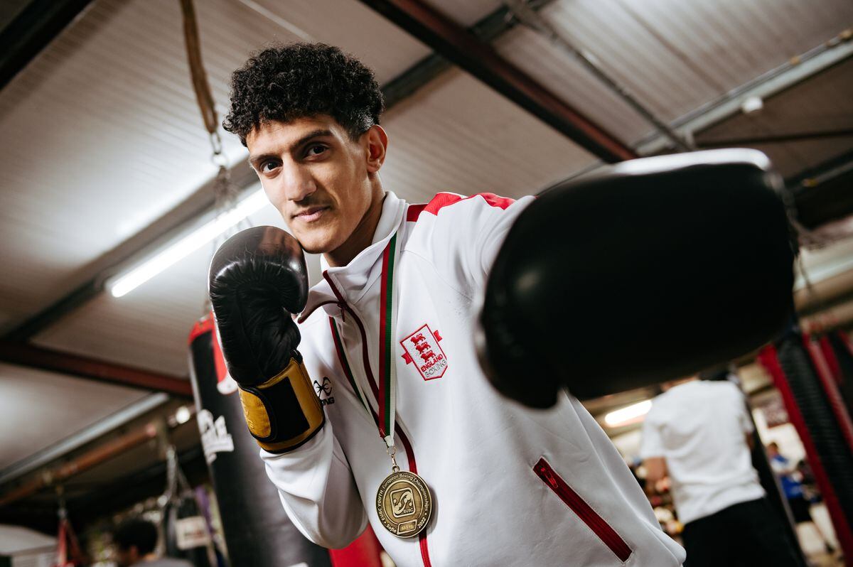 Boxer Osama Mohamed