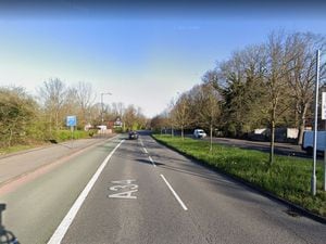 The A34 will be closed over night between Merrions Close and the entrance to the nearby Aston University Recreation Centre at Great Barr. Photo: Google
