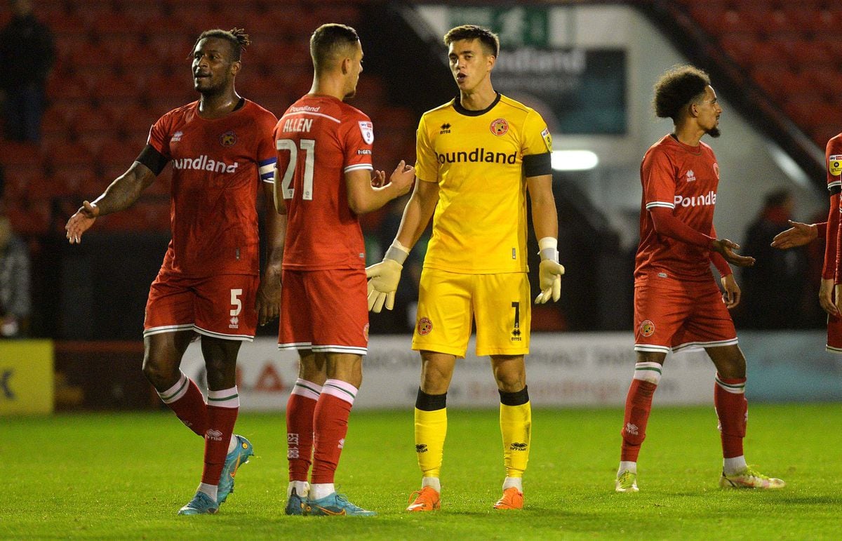 Owen Evans has been Walsall's only fit keeper for recent games