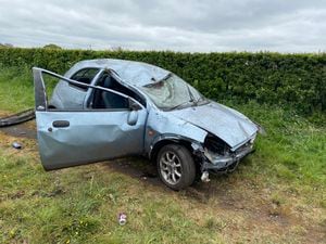 The accident occured on the A461 near Barracks Lane