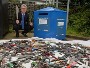 Weapon surrender bins are in place across the region
