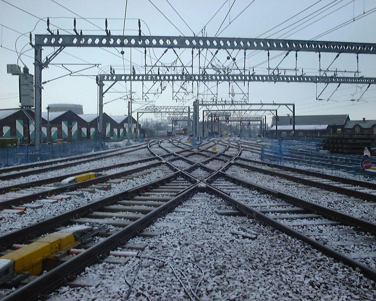 Overhead railway line electrification is set to revolutionise train travel across the region
