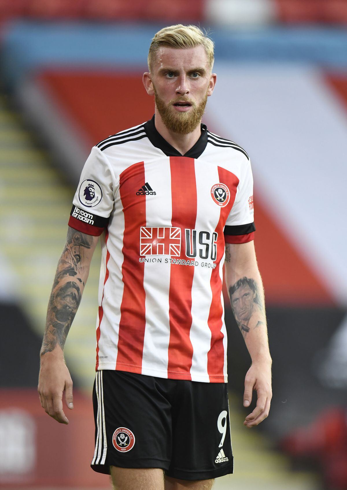File photo dated 14-09-2020 of Sheffield United's Oliver McBurnie. Issue date: Thursday March 4, 2021. Issue date: Thursday April 15, 2021. Sheffield United have been dealt another injury blow with the news that Oli McBurnie will miss the remainder of the season with a foot fracture. See PA story SOCCER Sheff Utd. Photo credit should read Peter Powell/PA Wire..