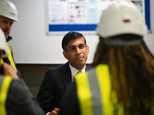 Rishi Sunak made a visit to the West Midlands on Monday