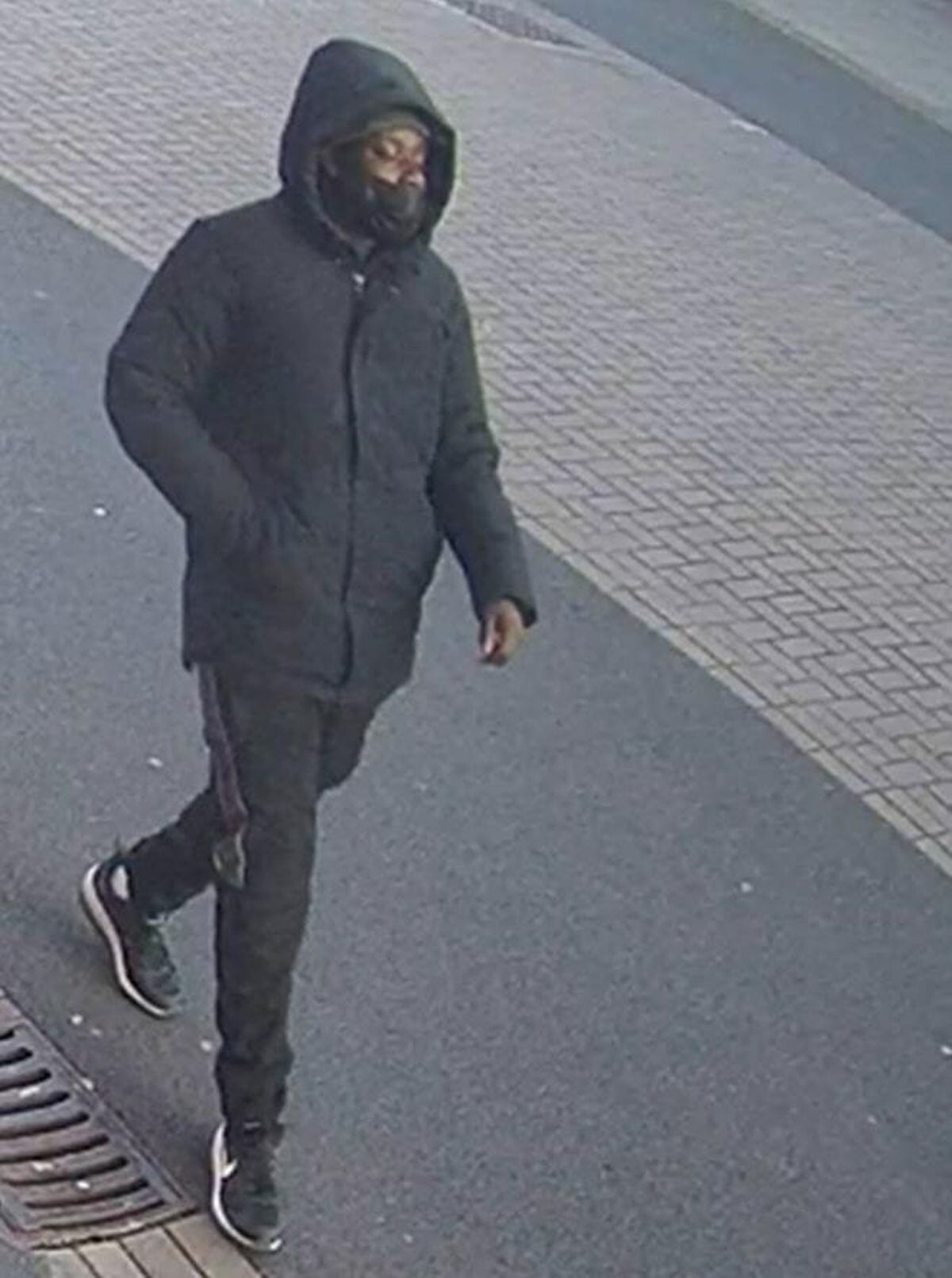 Police want to speak to this man in connection with the incident. Photo: British Transport Police