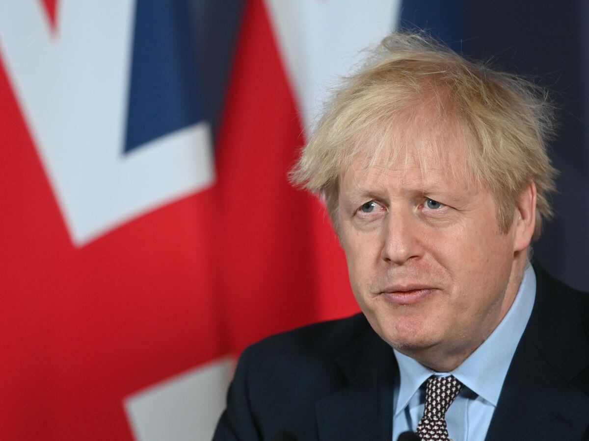 Prime Minister Boris Johnson (Paul Grover/Daily Telegraph/PA)