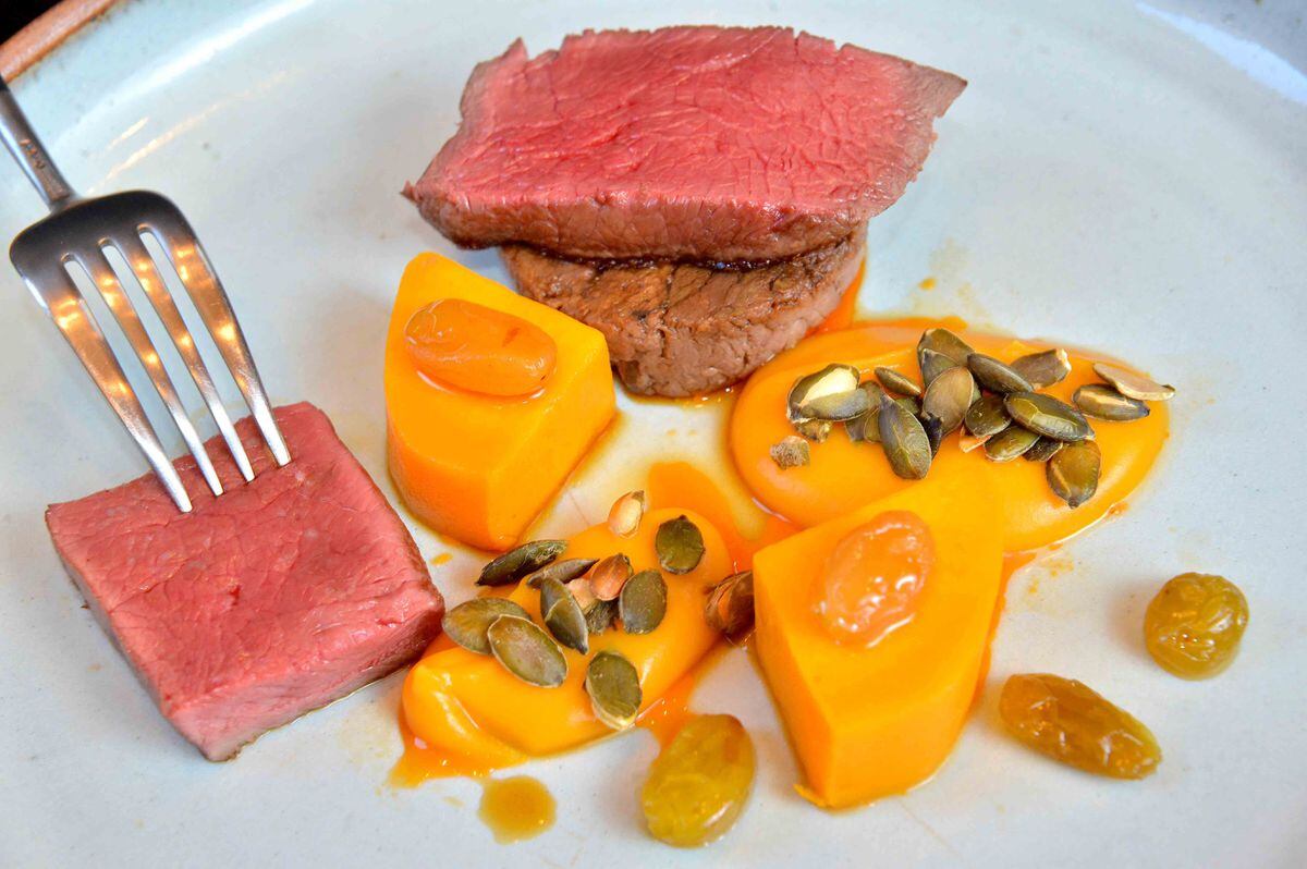 The main of venison was the sort of dish that wins awards