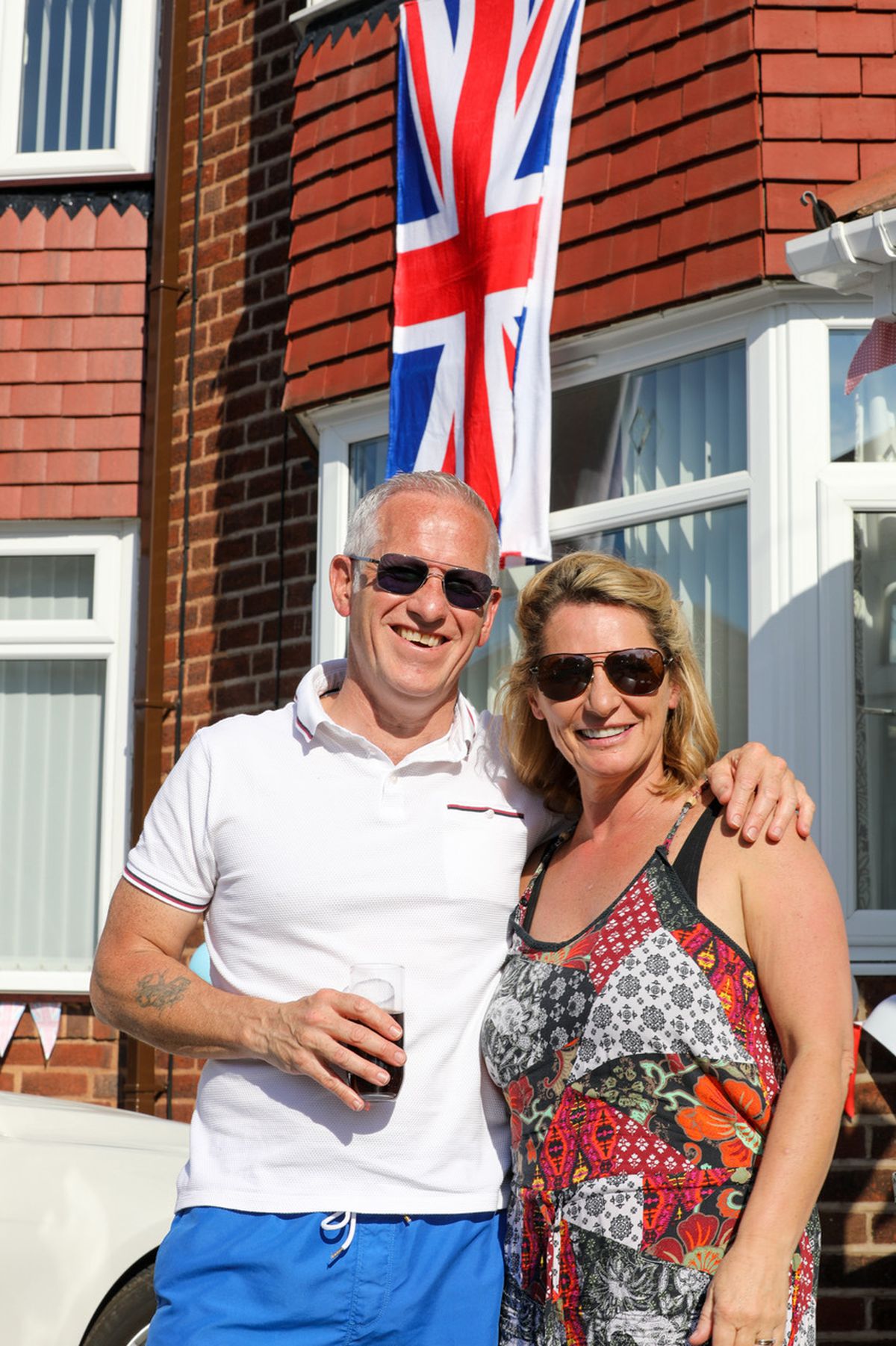 Celebrations in Shaftesbury Road, Wednesbury. Pic: Kennett Photography