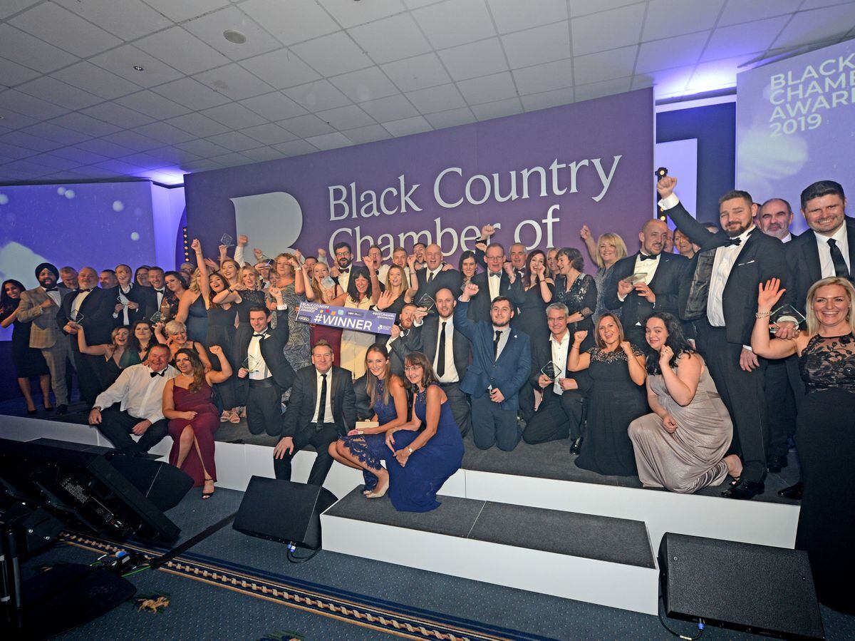 Winners at the 2019 awards at Wolverhampton Racecourse