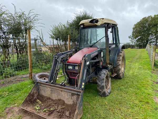 Tractors and other equipment belonging to Scotty's Animal Sanctuary is being sold