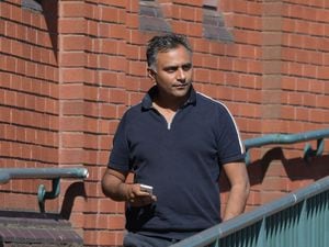 Mahesh Sorathiya pictured at Wolverhampton Police Station. Pic: SnapperSK
