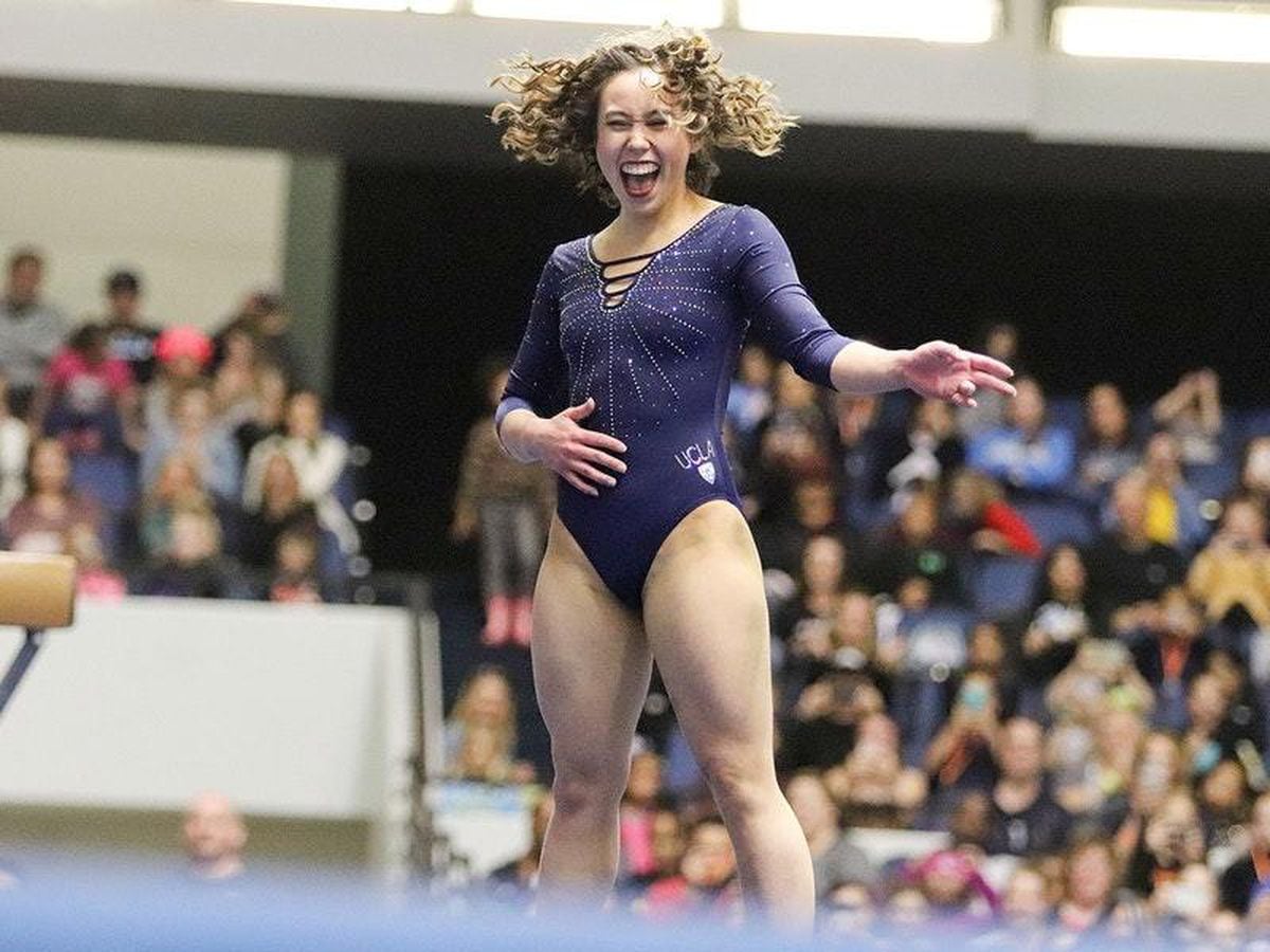College Gymnast Goes Viral With Mesmerising Perfect 10 Routine Express And Star 