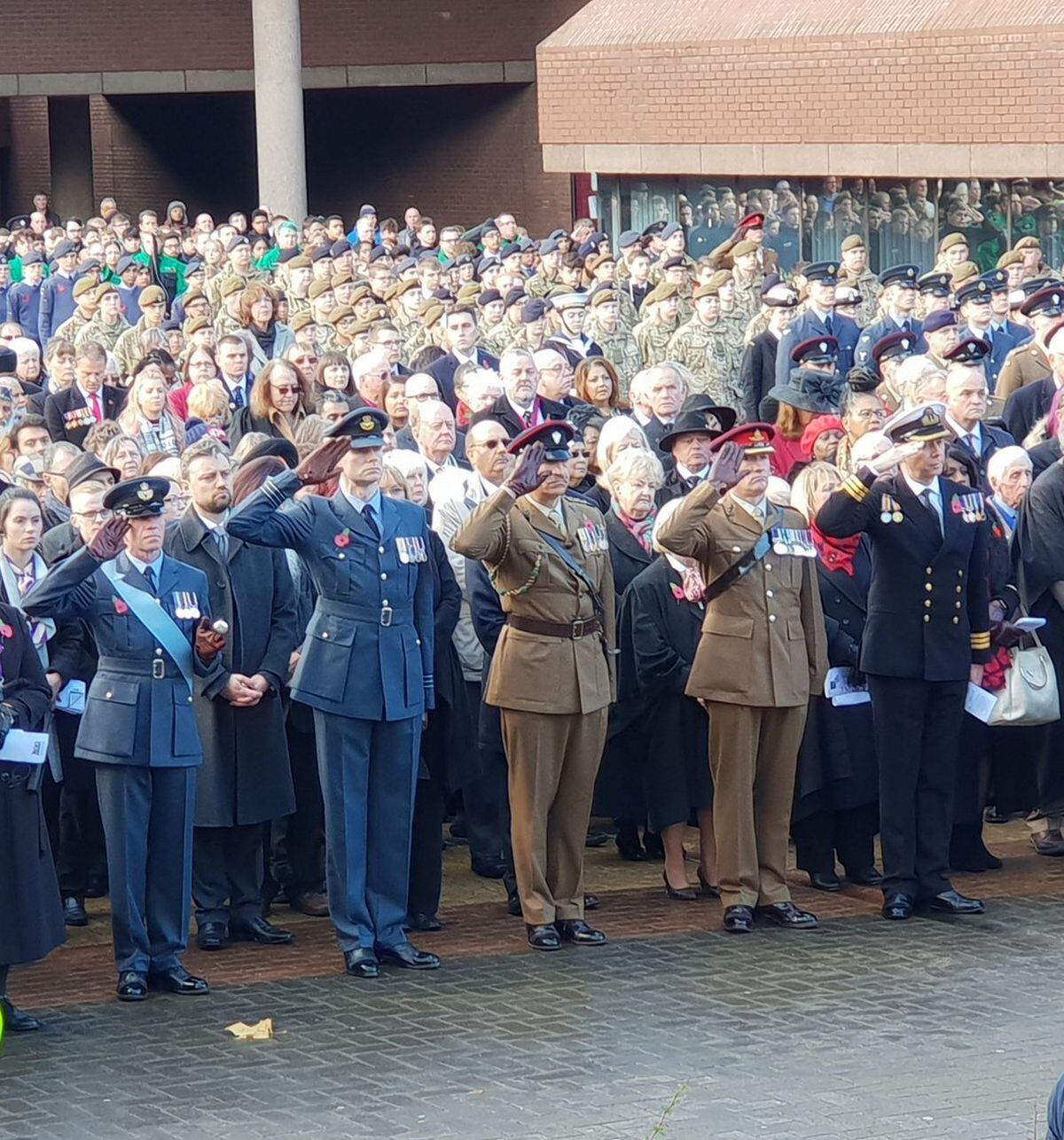 Remembrance Service in Wolverhampton