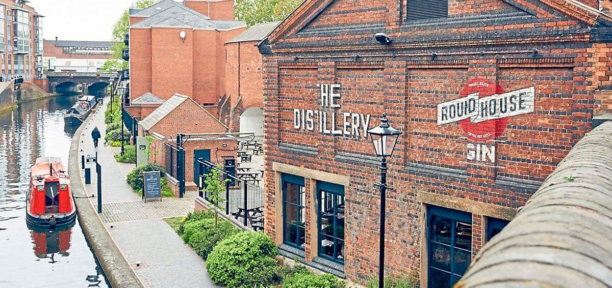The Distillery enjoys a picturesque and stylish location in Birmingham