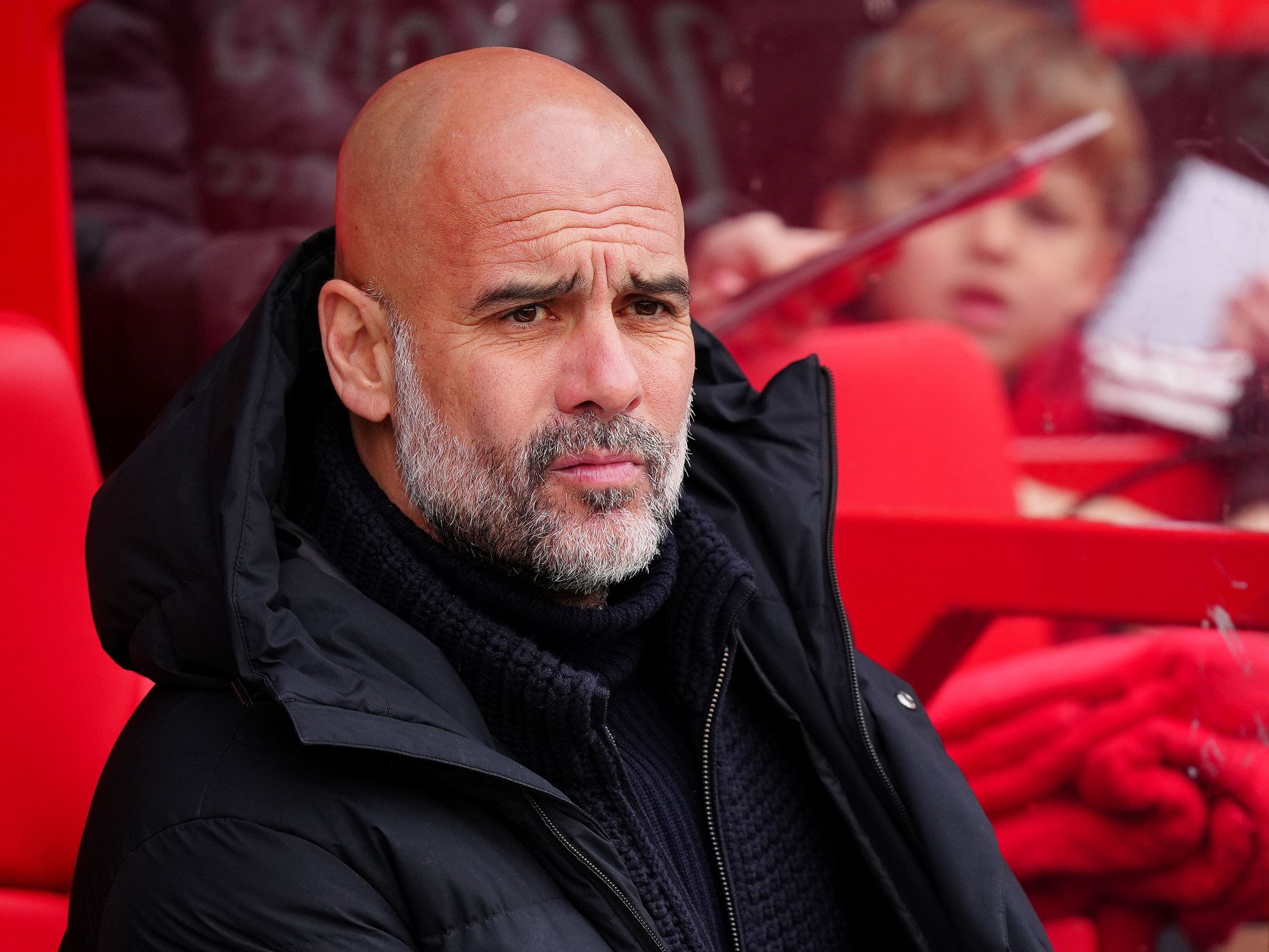 Pep Guardiola: Dry pitch helped ‘so lucky’ Man City beat Nottingham Forest