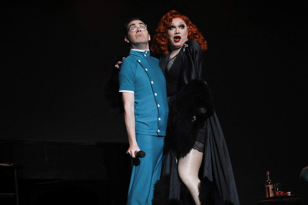 Jinkx Monsoon and Major Scales in The Ginger Snapped. Photo from: https://www.birminghamhippodrome.com/