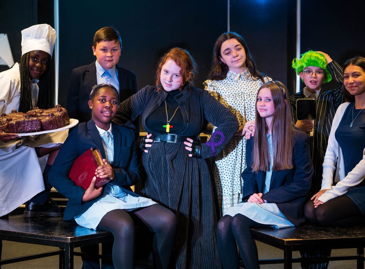 Talented students at Perryfields Academy took to the stage to put on Roald Dahl’s magical classic Matilda