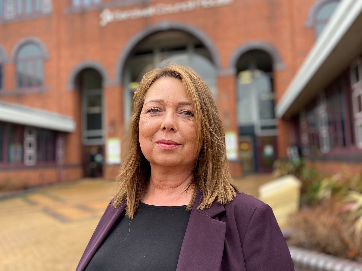 Kerrie Carmichael became the leader of Sandwell Council in November