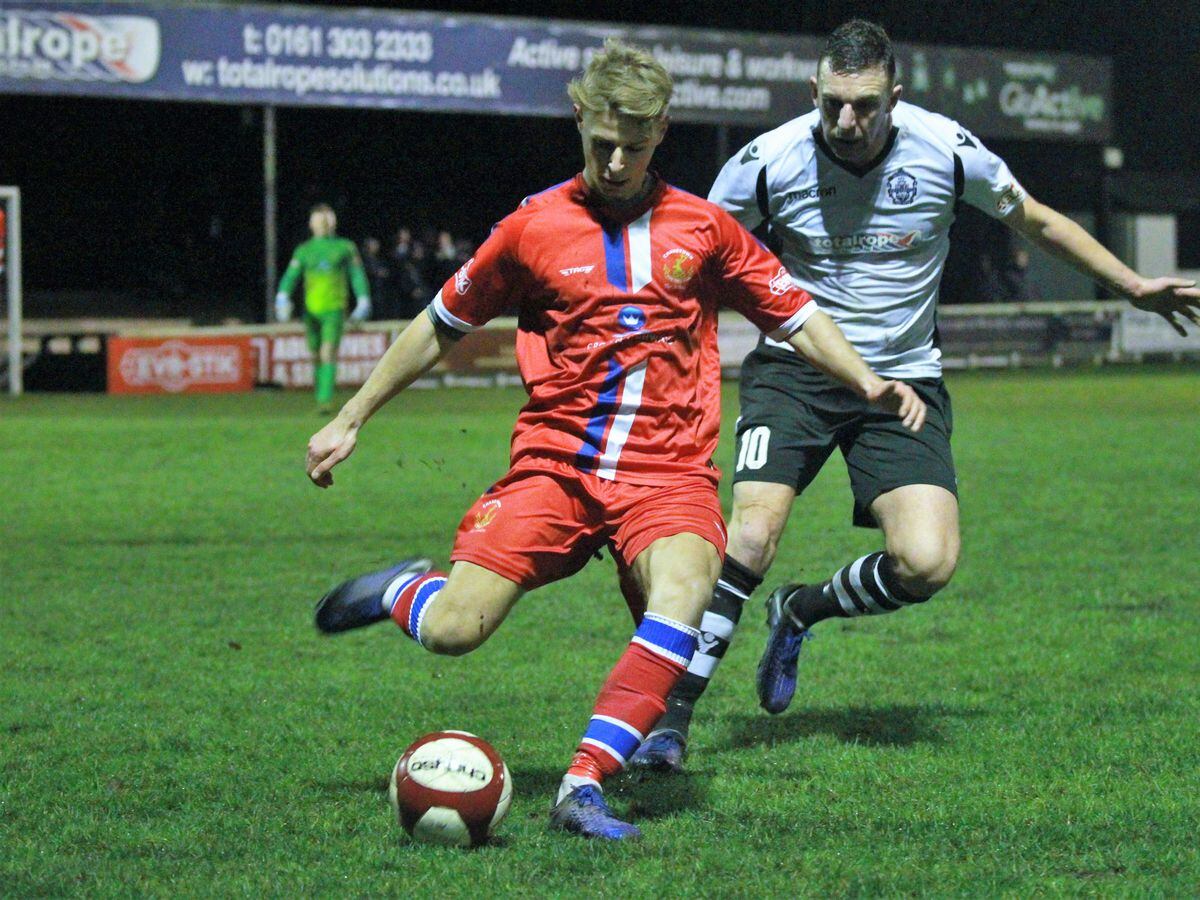 Action from Chasetown's game with Mossley (Photo: Dave Birt)