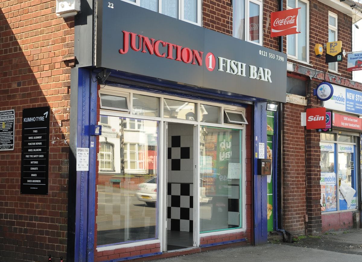 Sandwell Chip Shop of The Year 2018 third place, Junction 1 Fish Bar, High Street, West Bromwich..