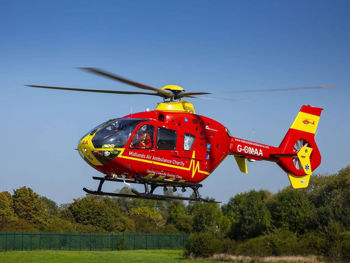 Woman flown to hospital after explosion in Staffordshire holiday cabin 