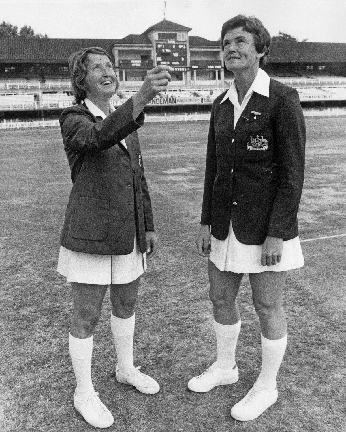 August 4 1976 – Cricket history was made today at Lord's when for the first time women were allowed to play a match there