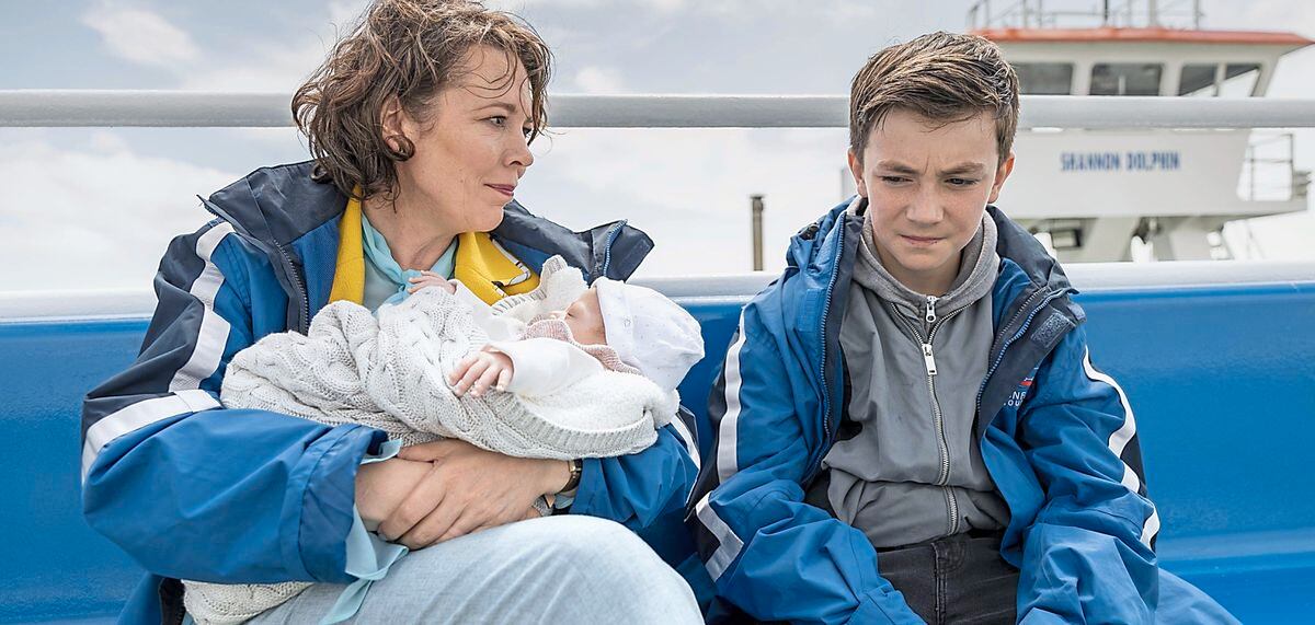 Olivia Colman and Charlie Reid play Joy and Mully in Joyride