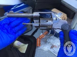The revolver was found by a binman in Wolverhampton
