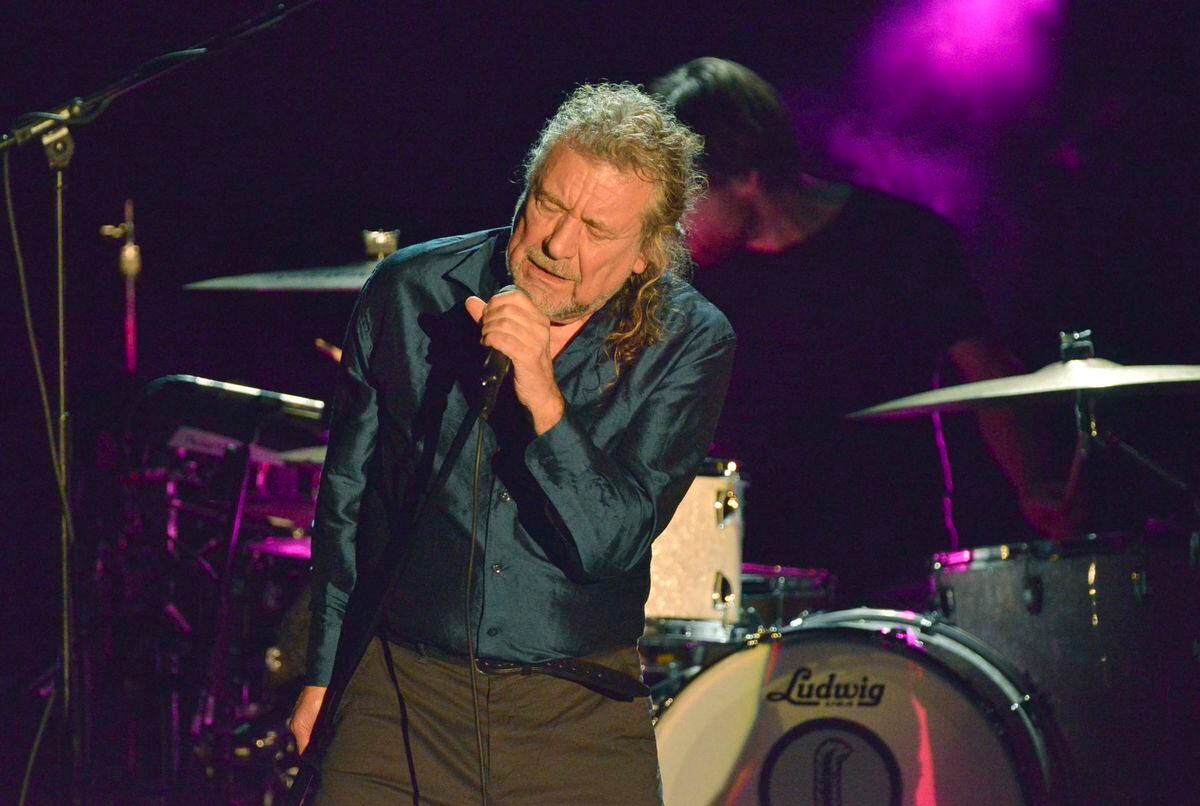Robert Plant on stage at The Civic in November 2017