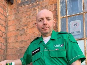 Councillor Adam Aston works for West Midlands Ambulance Service