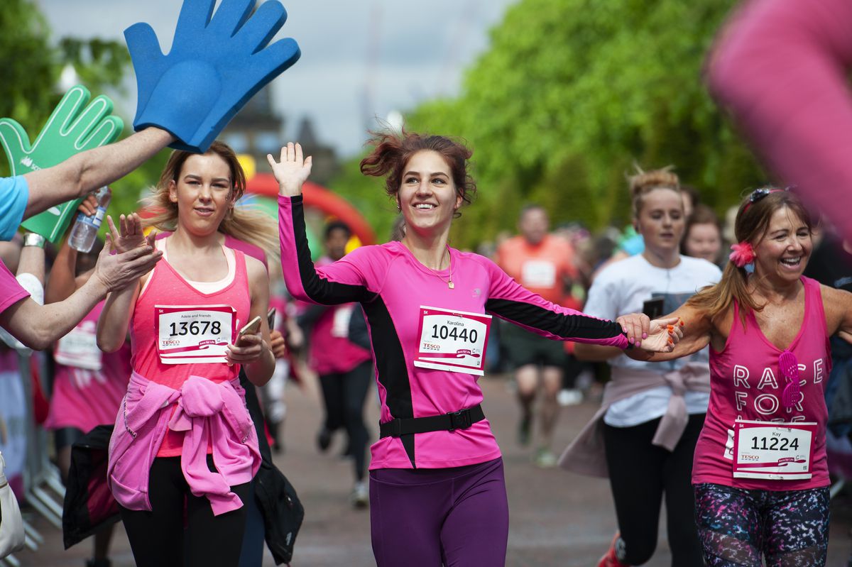 Race for Life events usually attract thousands of people from across the Midlands every year