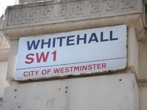 A Whitehall sign