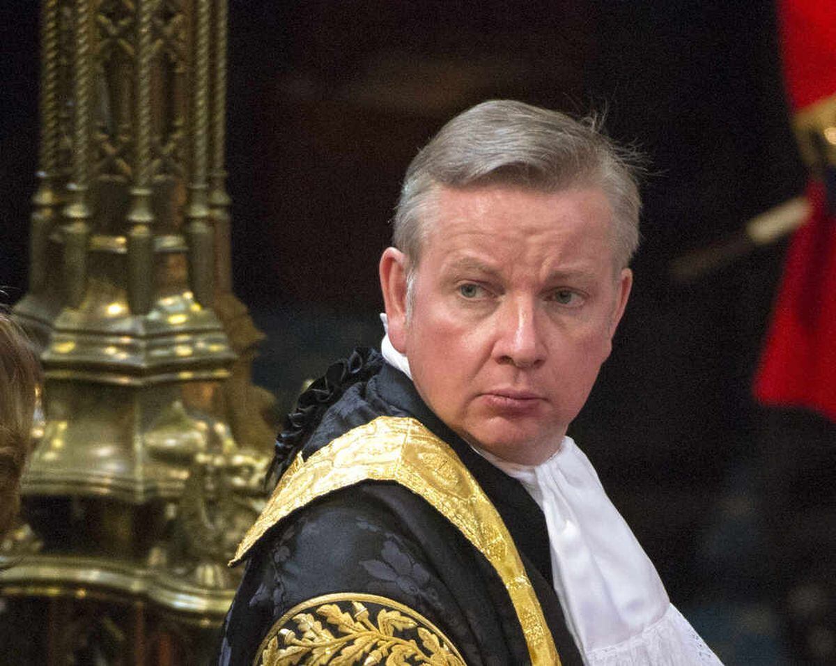 Justice Secretary and Lord Chancellor Michael Gove