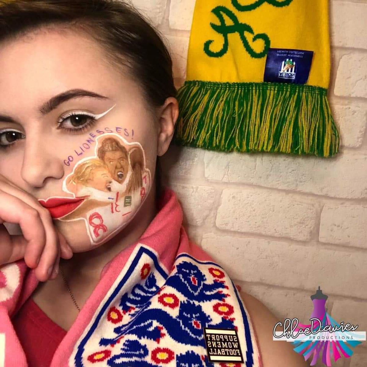 Chloe also did a design for the Women's World Cup
