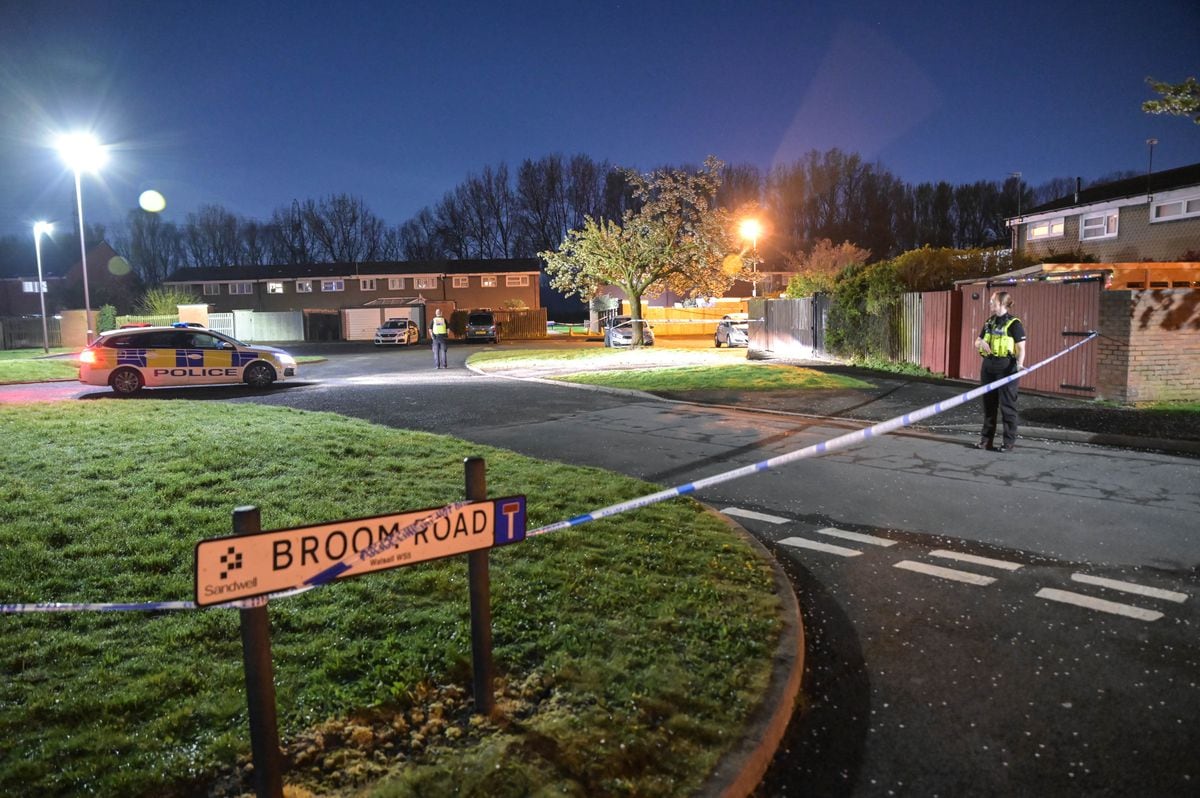 Police at the scene on the Yew Tree Estate. Photo: SnapperSK