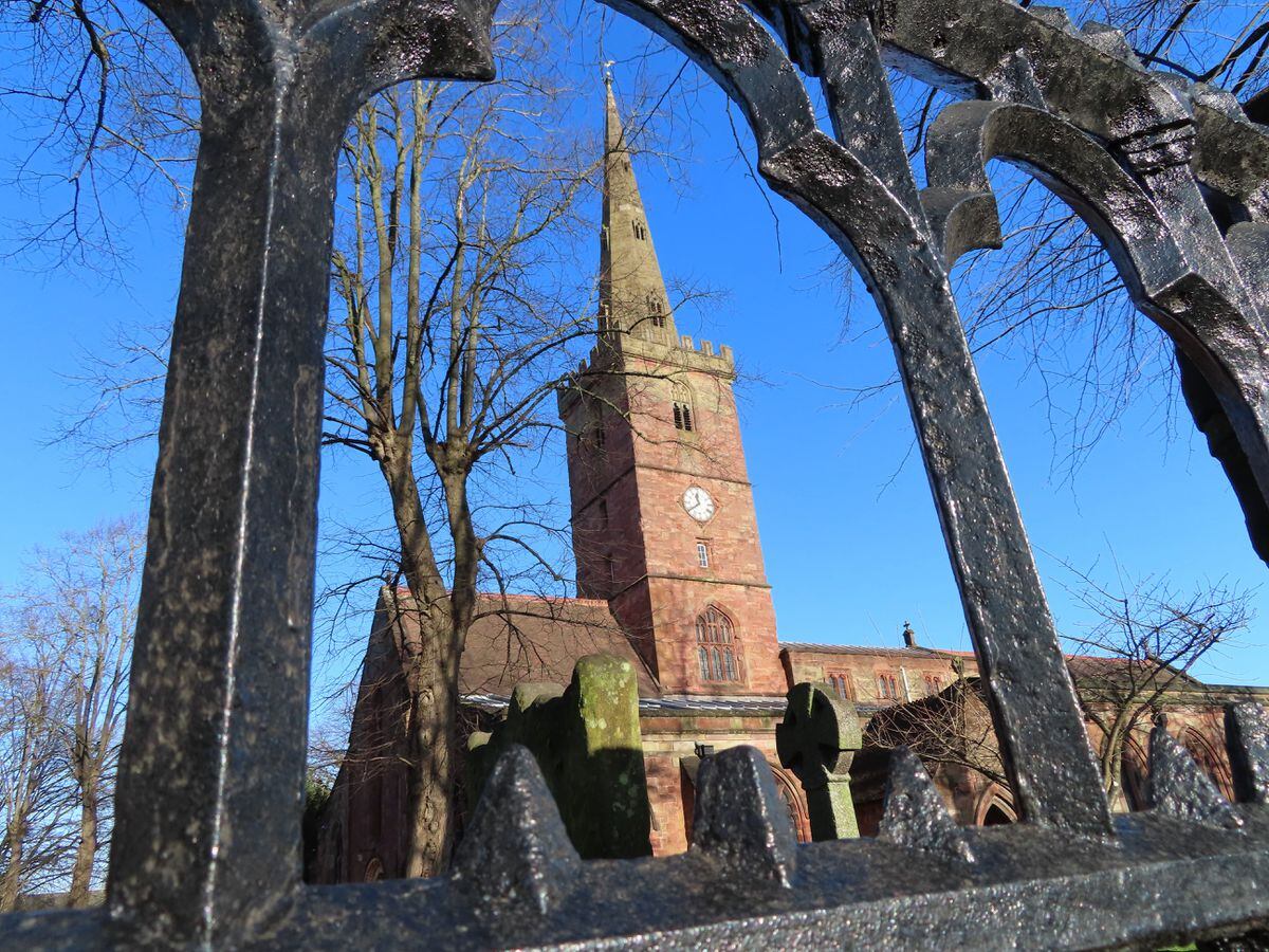 Neighbouring Halesowen also features in the pictures including St John’s Church captured by Alec Longhurst