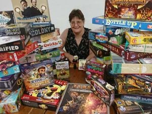Maria Fisher and her range of board games