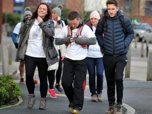 Jason Francis: 20 turn out for 15-mile walk in memory of tragic sportsman and partner Alice Robinson