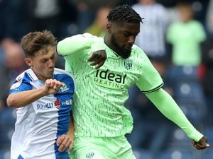 Cedric Kipre was at fault for Blackburn's decisive second goal at Ewood Park last weekend. Boss Carlos Corberan wants his players to be brave and forget about mistakes (Photo by Adam Fradgley/West Bromwich Albion FC via Getty Images).