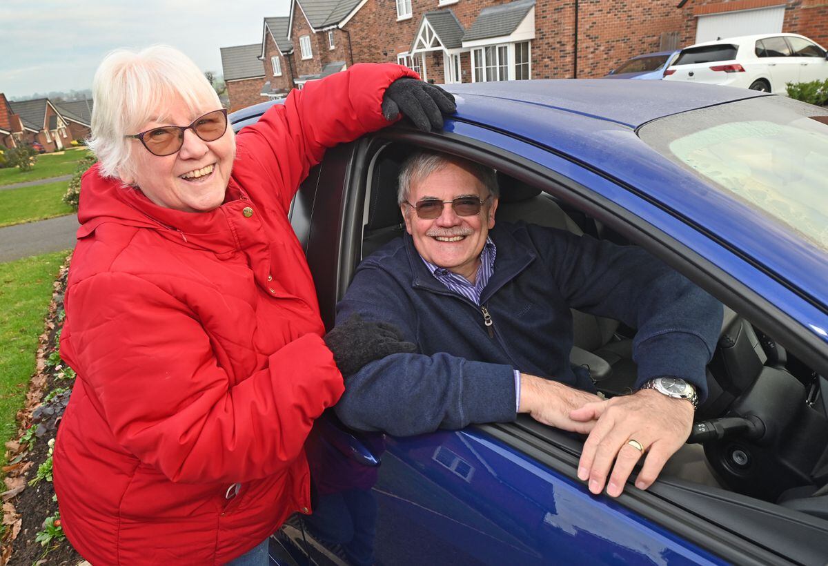 The Eccleshall Voluntary Car Scheme is appealing for voluntary drivers who would be prepared to provide a service for local residents for medical appointments. Pictured are Peter and Joy Jones who organise the scheme