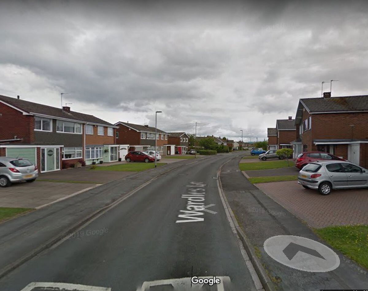 The stabbing took place on Wardles Lane in Great Wyrley. Pic: Google Street View