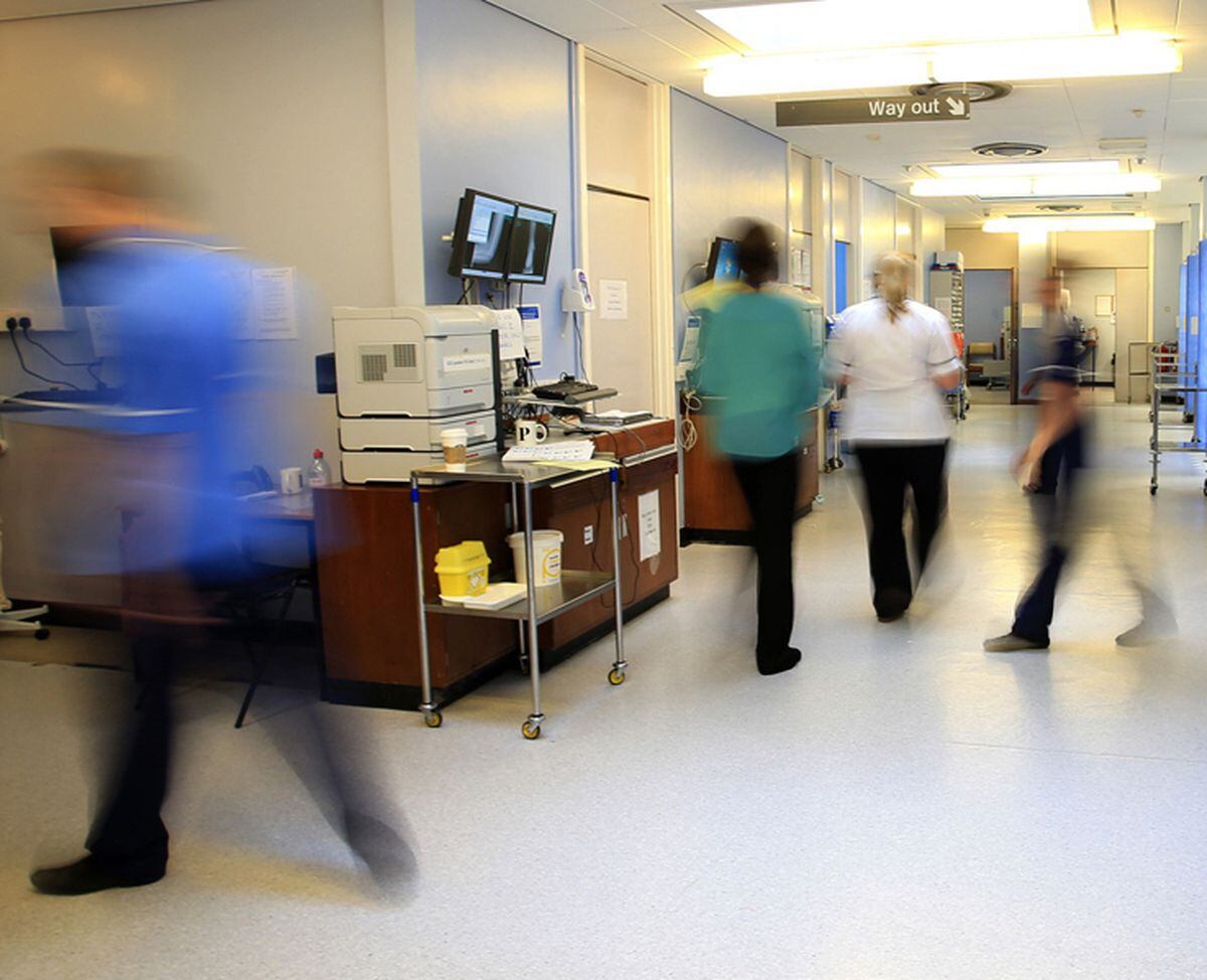 A nurse has warned staff are at "breaking point". 