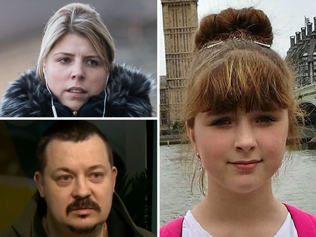 Viktorija Sokolova's mother and stepfather, left, have spoken out about their daughter's death