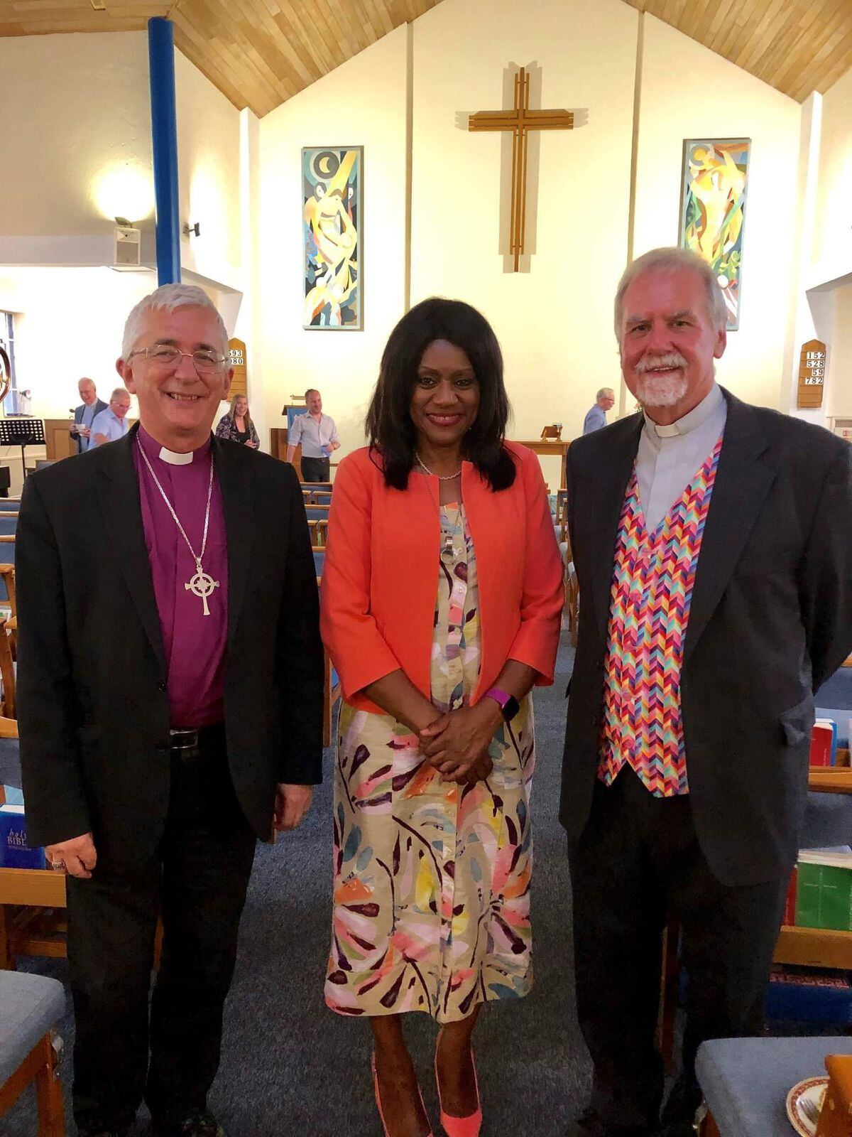 Tim became resident minister in a special service on August 5, attended by Wolverhampton South West MP Eleanor Smith