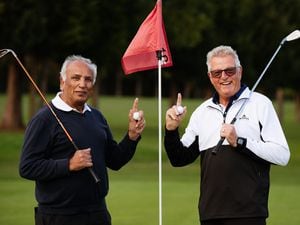 Jaswant Sidhu and Pete John of Wergs Golf Club, both scored hole-in-ones on the same hole with consecutive shots at a competition last week at their club, this is very rare