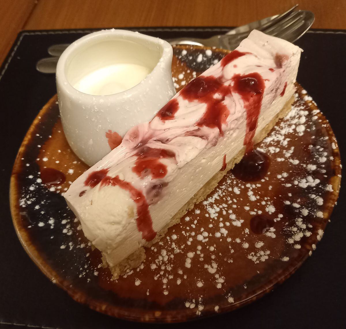 Mixed berry cheesecake 