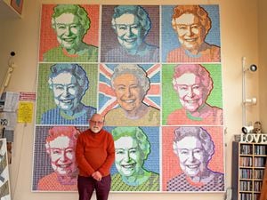 Peter Mason is looking for a home for his pop art tribute to the Queen
