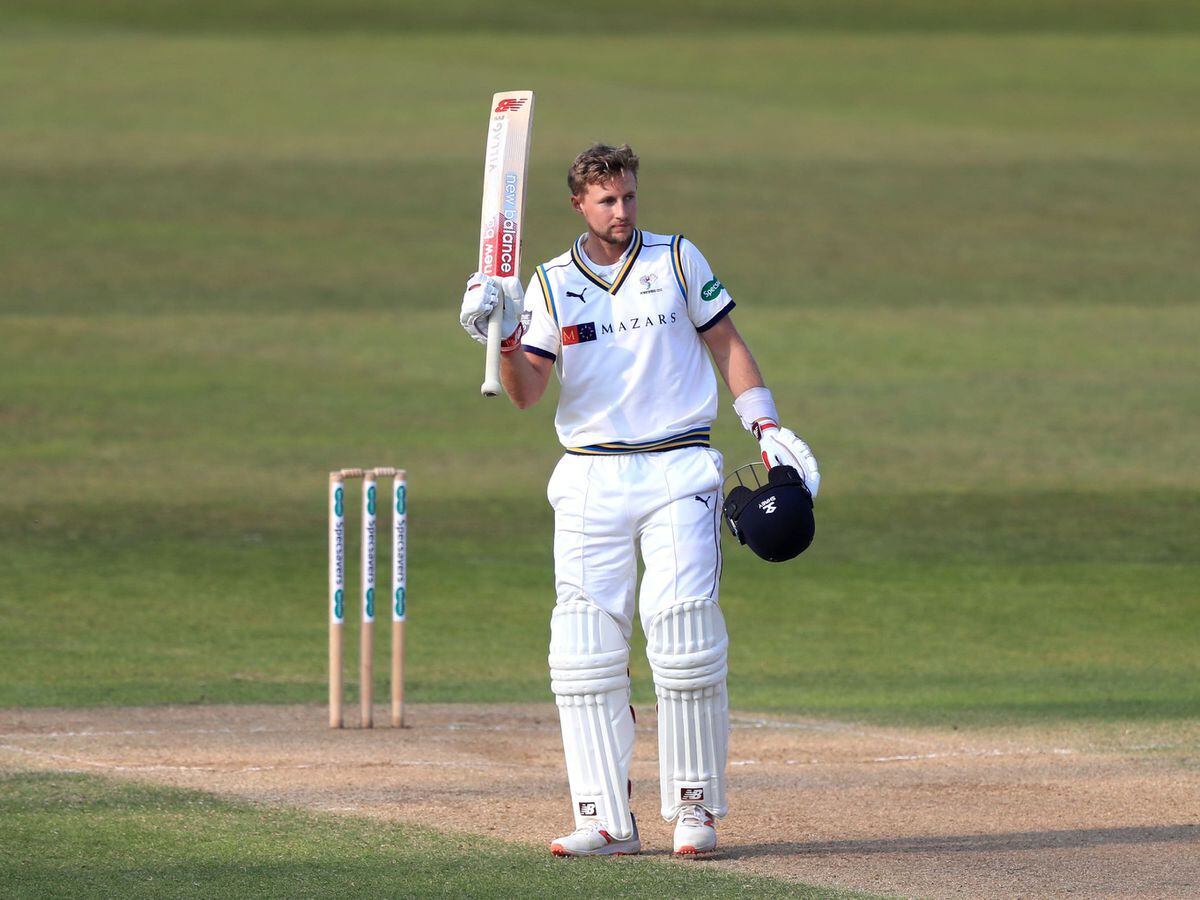 Joe Root boosted Yorkshire's chances of drawing their match against Lancashire (Simon Cooper/PA)