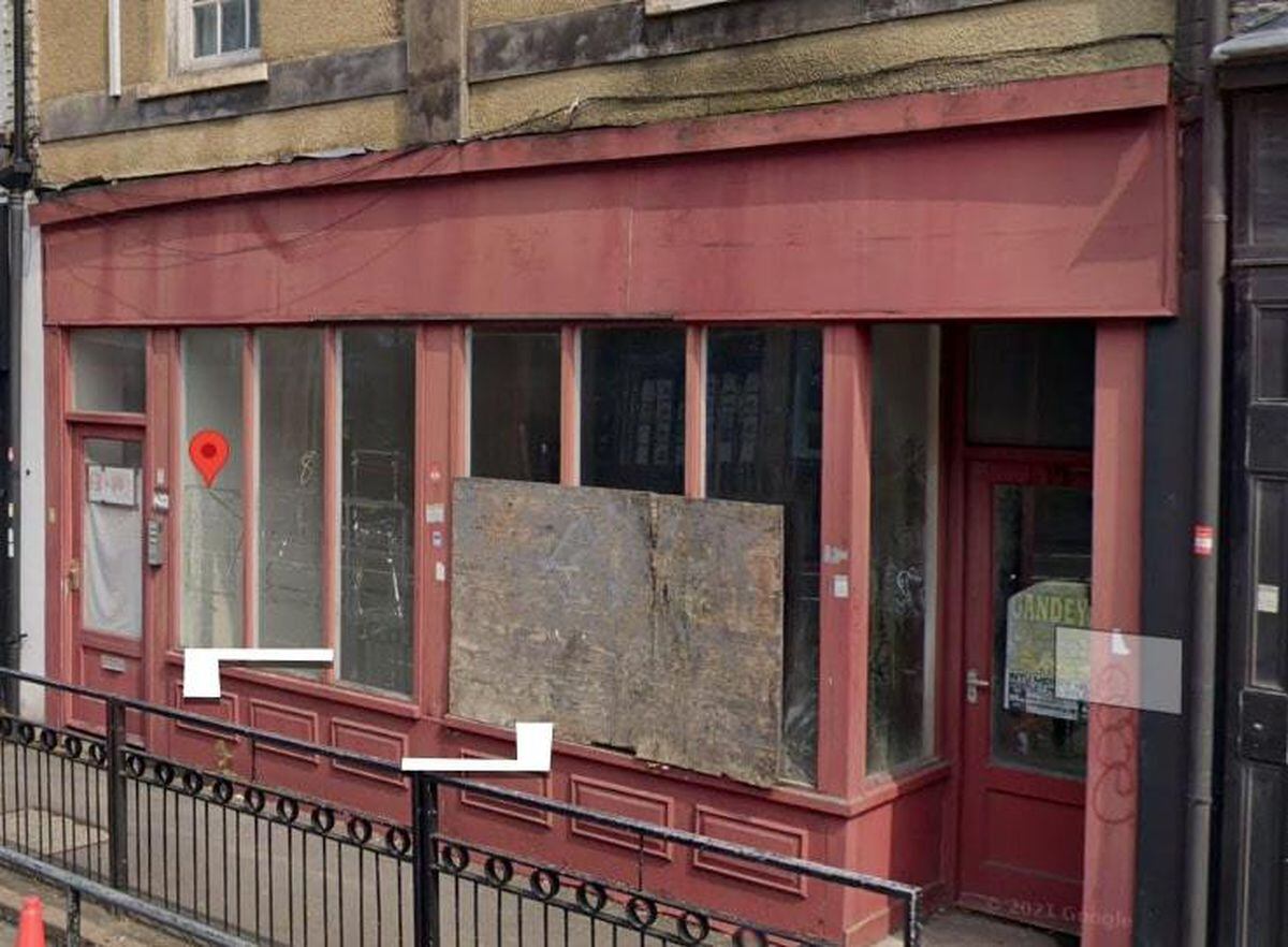 The premises in Worcester Street, Wolverhampton, where Snappy Tomato Pizza hope to open a new takeaway. Photo: Google