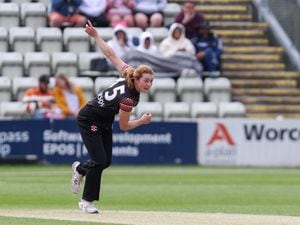 Ellie Anderson was in action for Central Sparks (Stu Leggett via Worcestershire CCC)